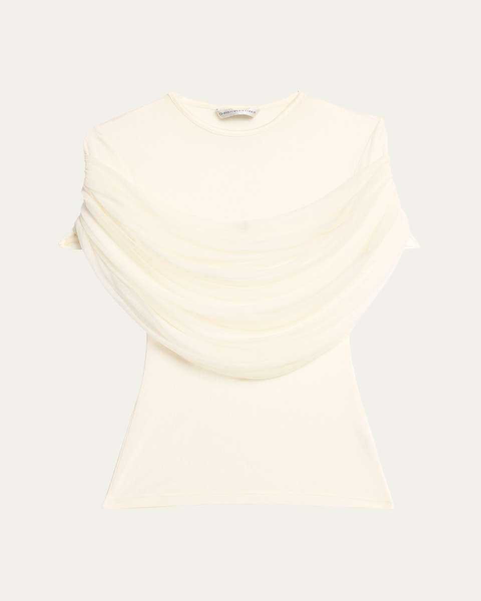 Sonora Veiled Short-Sleeve T-Shirt